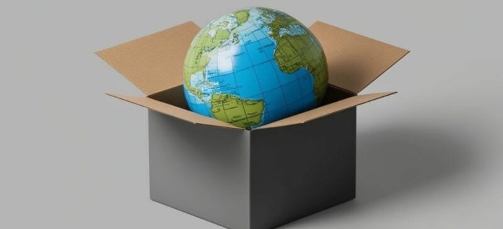 El mundo cabe en una caja de cartón